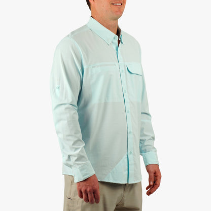 Bay Leaf Air-O Mesh LS Fishing Button Up Shirts / AFTCO Discount