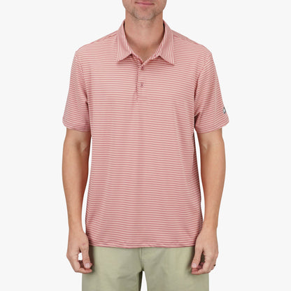Beach Glass Link Performance Polo / AFTCO Top Pick