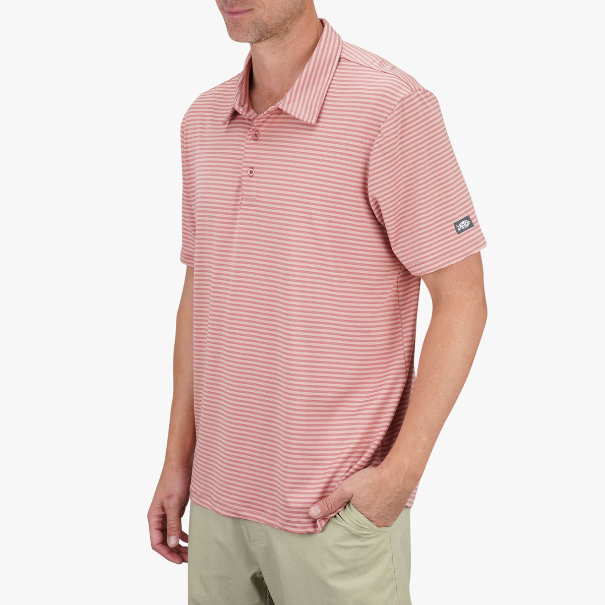 Beach Glass Link Performance Polo / AFTCO Top Pick