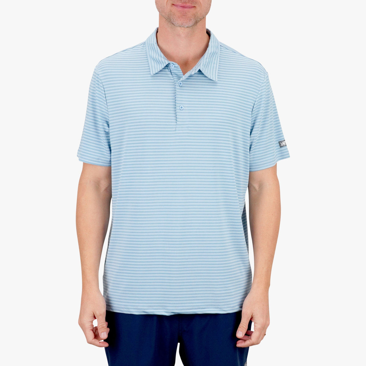Beach Glass Link Performance Polo / AFTCO Top Pick