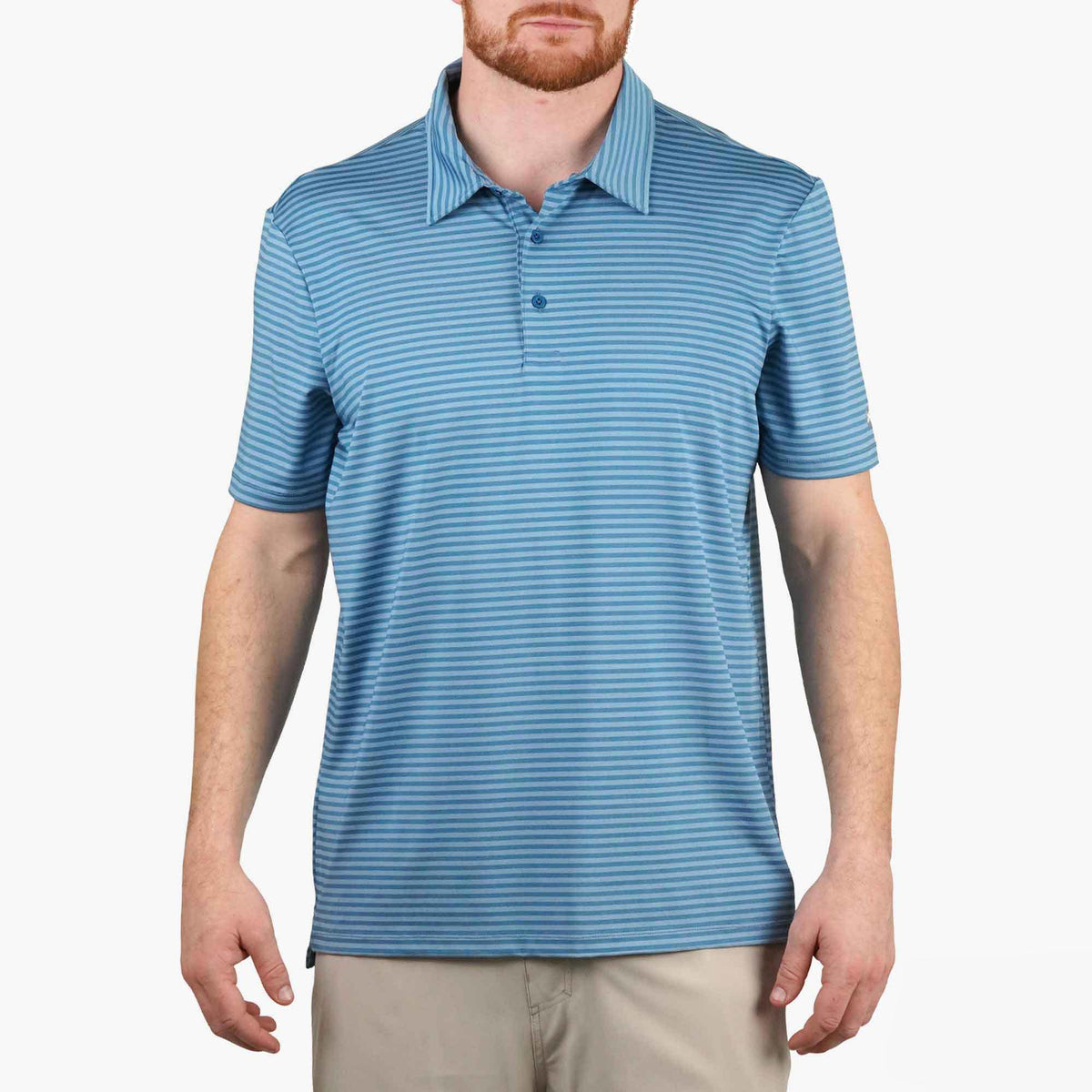 Beach Glass Link Performance Polo / AFTCO Top Pick