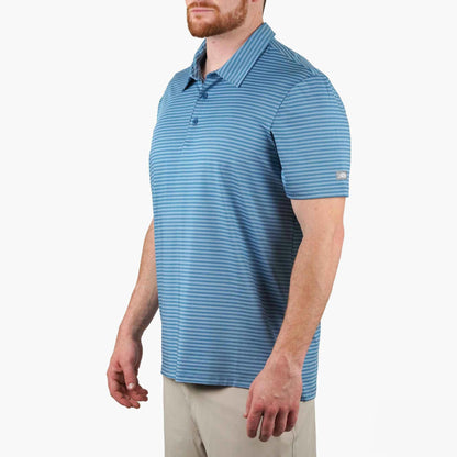 Beach Glass Link Performance Polo / AFTCO Top Pick