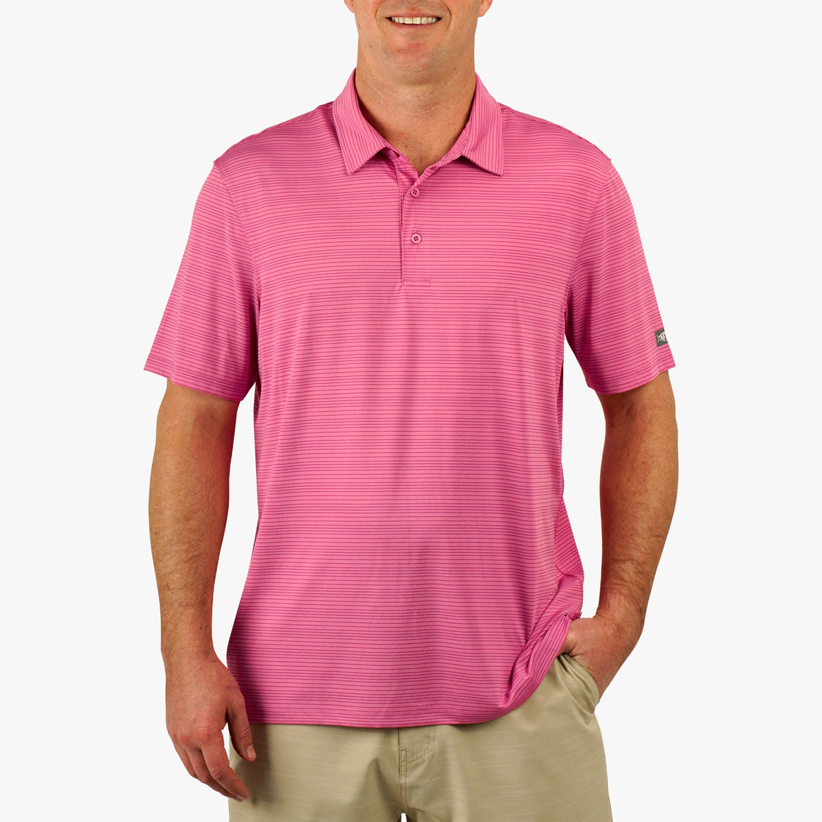 Beach Glass Link Performance Polo / AFTCO Top Pick