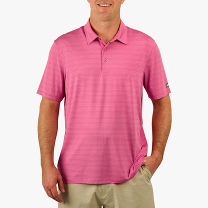 Beach Glass Link Performance Polo / AFTCO Top Pick