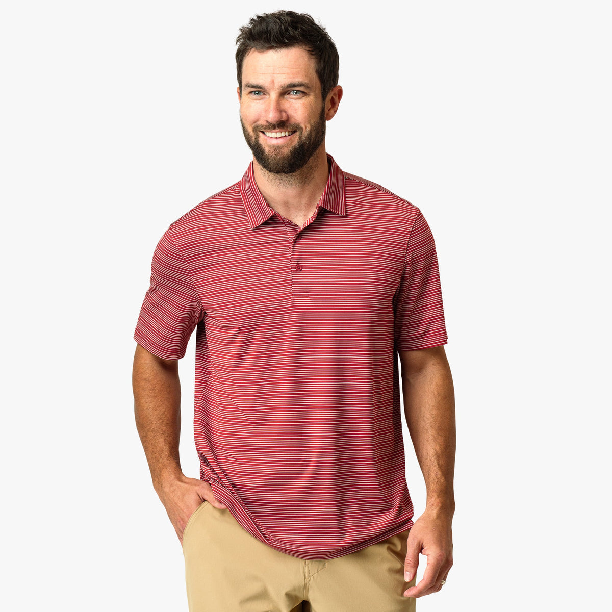 Beach Glass Link Performance Polo / AFTCO Top Pick