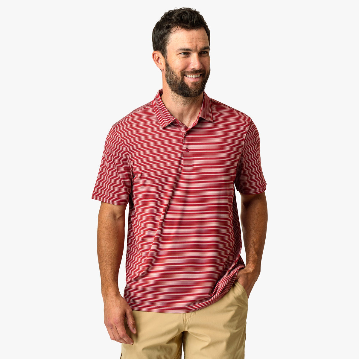 Beach Glass Link Performance Polo / AFTCO Top Pick