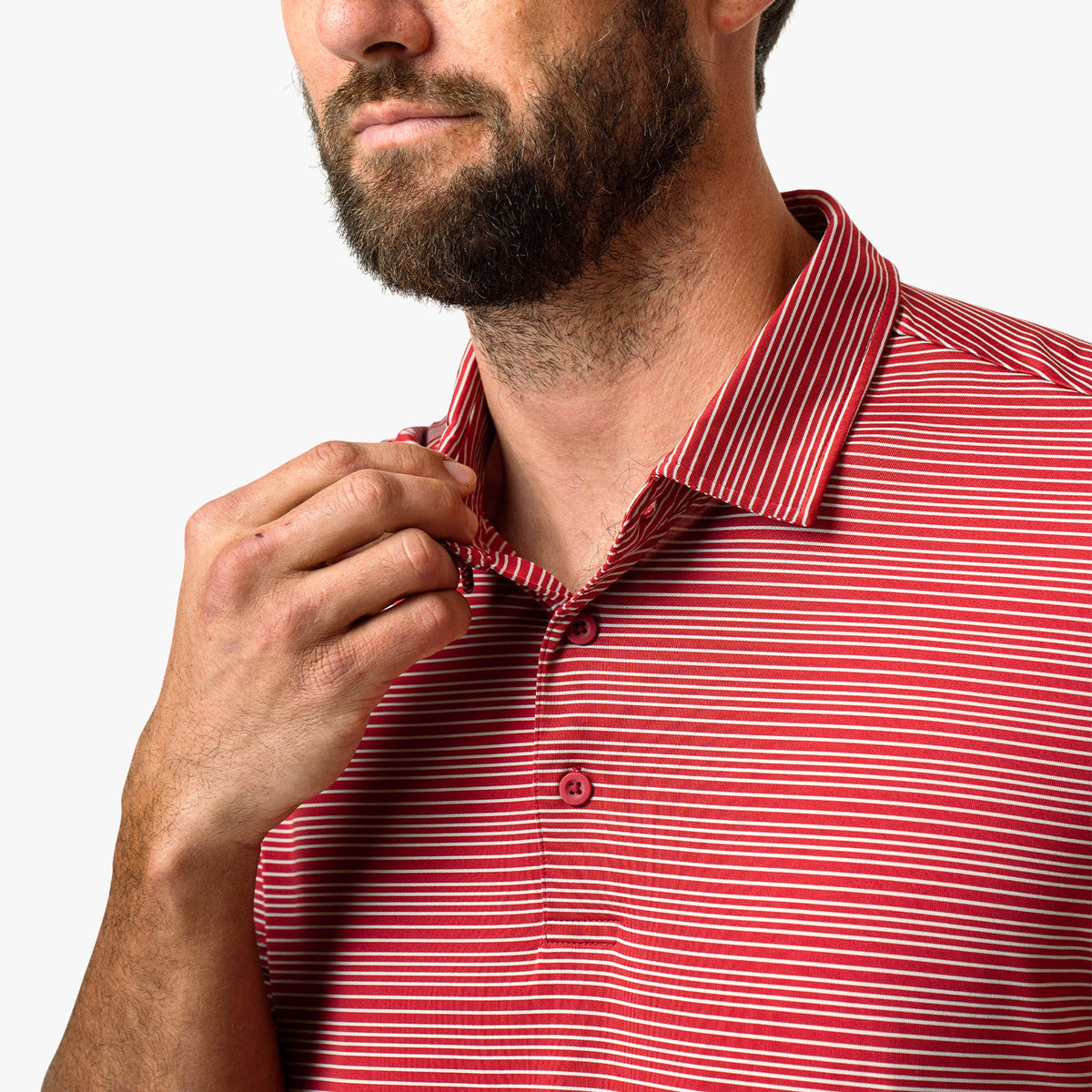 Beach Glass Link Performance Polo / AFTCO Top Pick