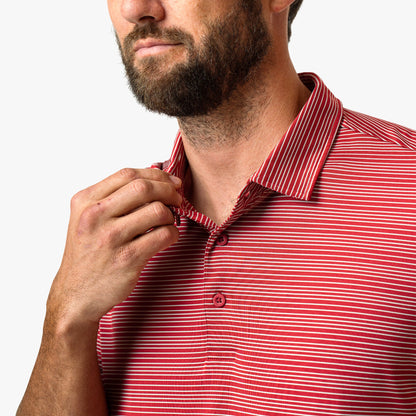 Beach Glass Link Performance Polo / AFTCO Top Pick