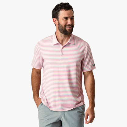 Beach Glass Link Performance Polo / AFTCO Top Pick