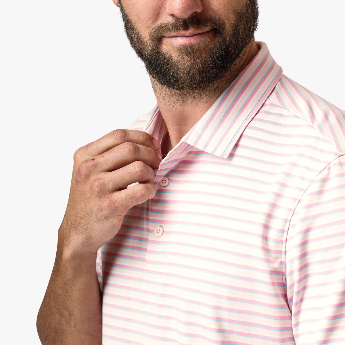 Beach Glass Link Performance Polo / AFTCO Top Pick