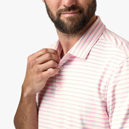 Beach Glass Link Performance Polo / AFTCO Top Pick