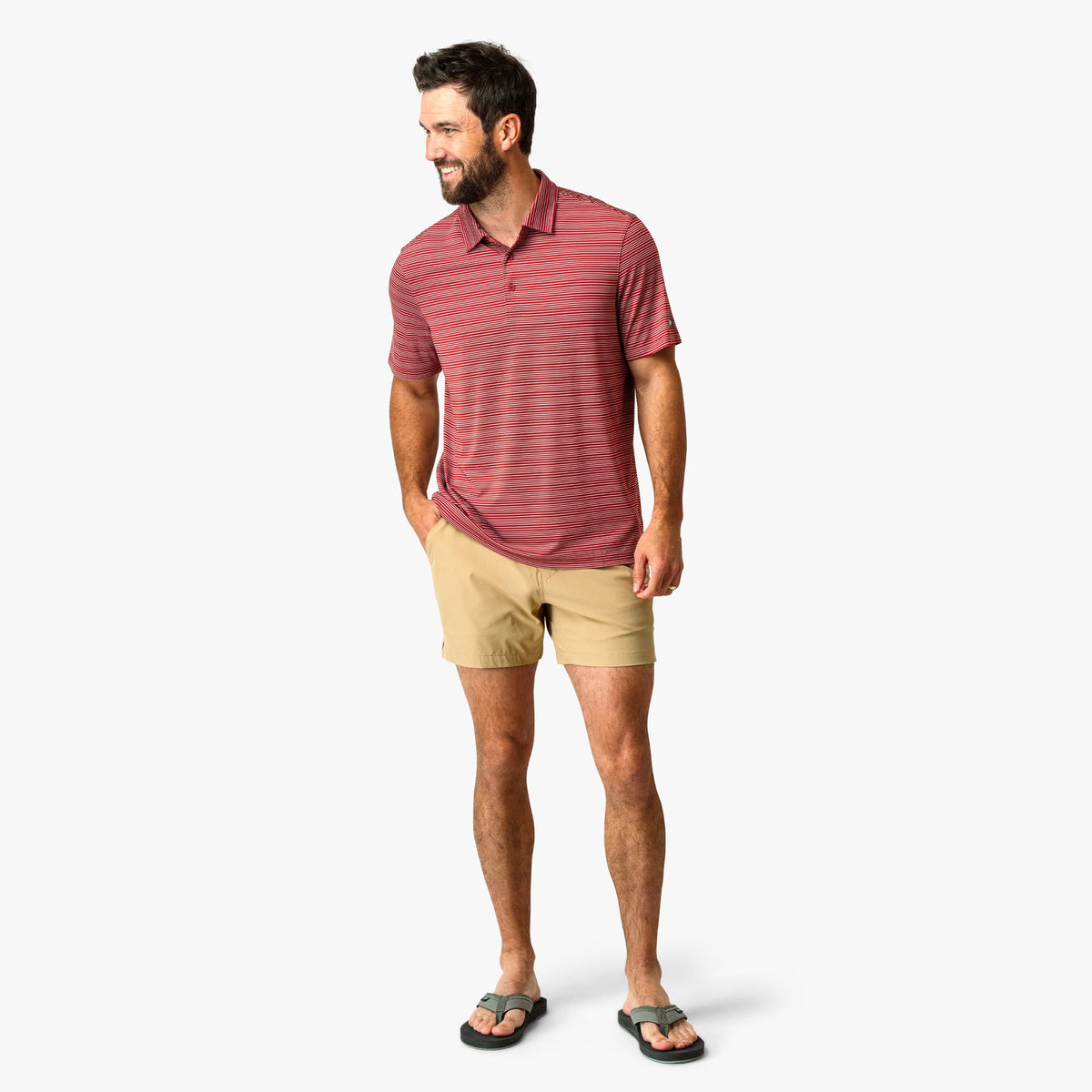 Beach Glass Link Performance Polo / AFTCO Top Pick
