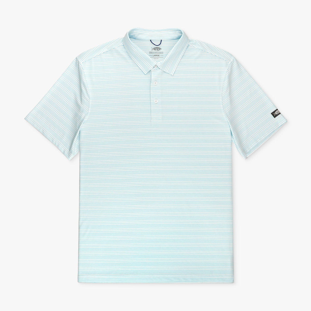 Beach Glass Link Performance Polo / AFTCO Top Pick