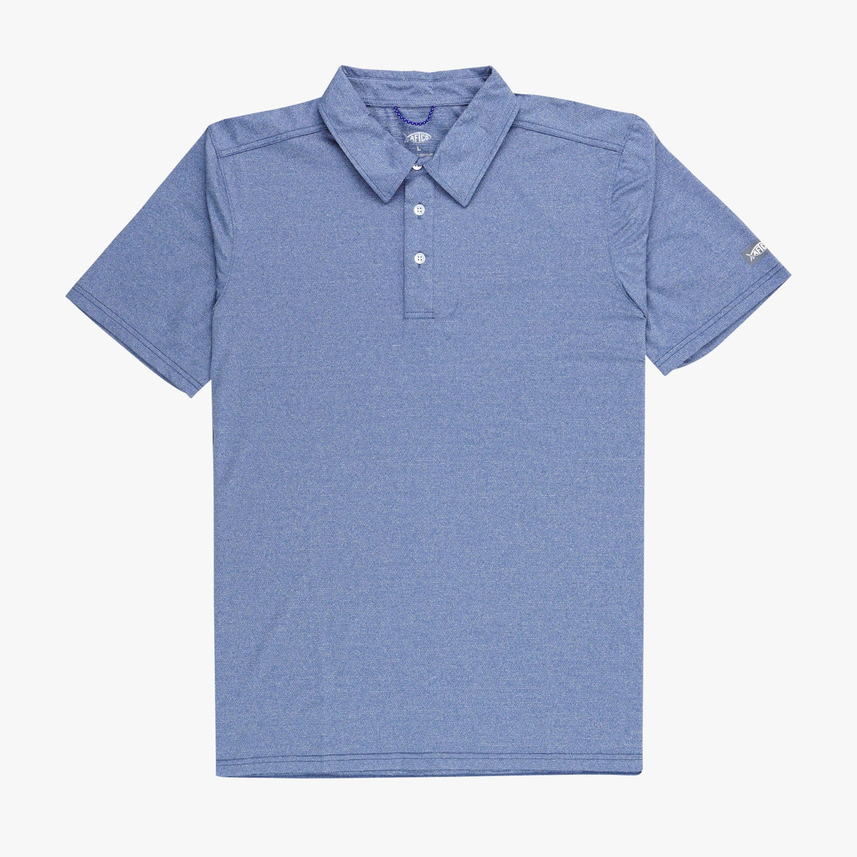 Conch Heather Air O Mesh Performance Polo / AFTCO Signature