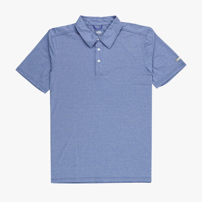 Conch Heather Air O Mesh Performance Polo / AFTCO Signature