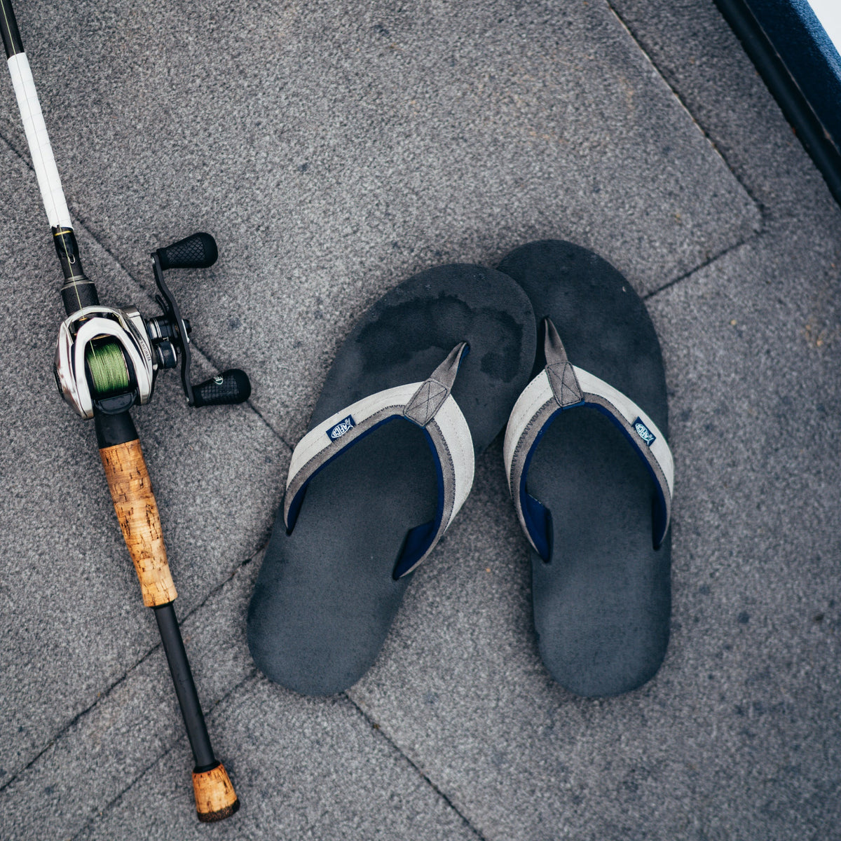 Black Deck Sandal / AFTCO Value