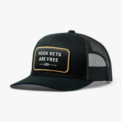 Black Hook Sets Are Free Fishing Trucker Hat / AFTCO Classic
