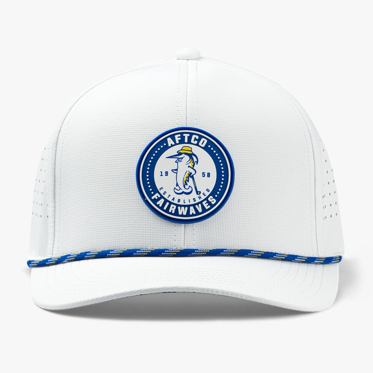 White Fairwaves Marlin Tech Hat / AFTCO Classic