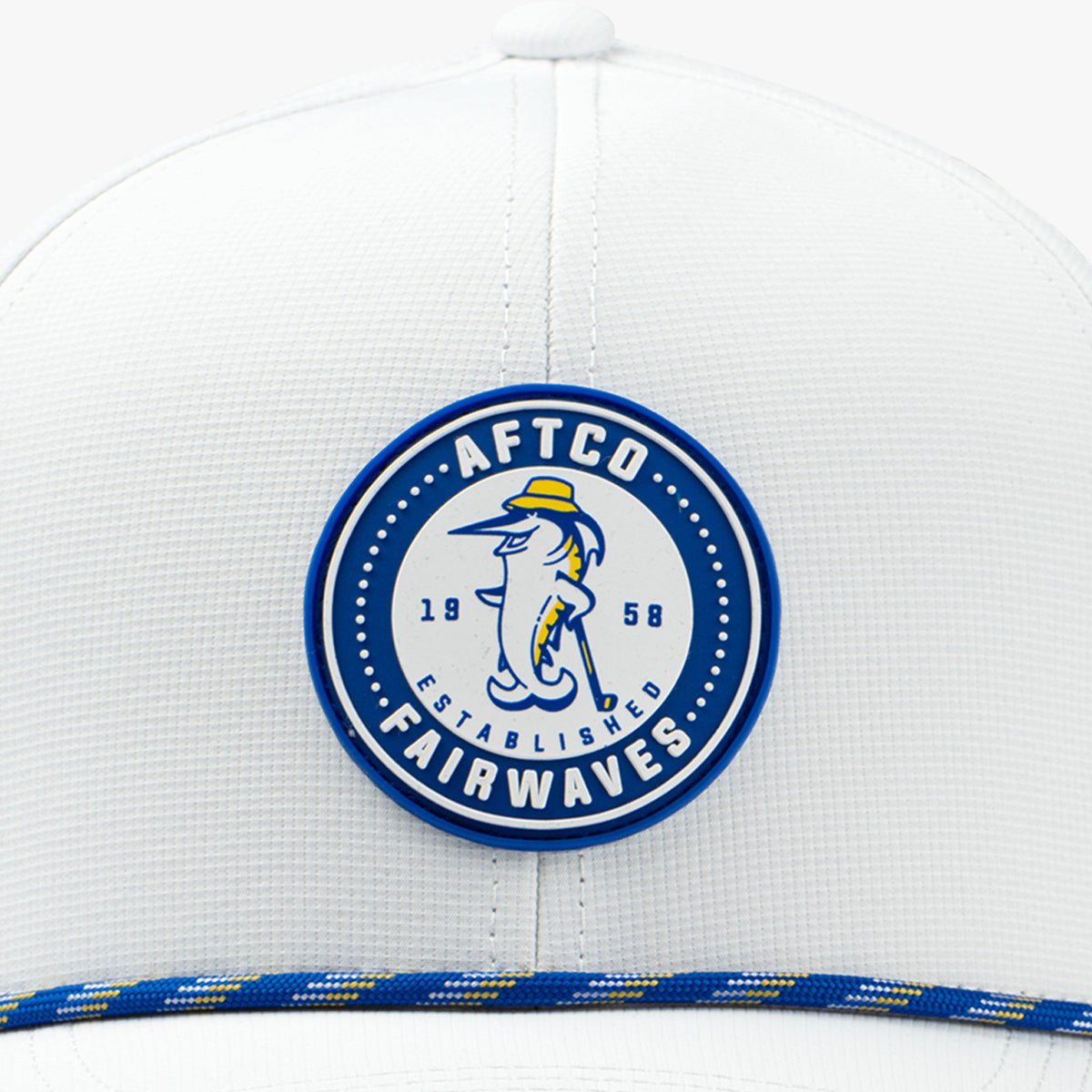 White Fairwaves Marlin Tech Hat / AFTCO Classic