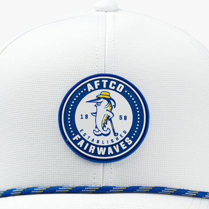 White Fairwaves Marlin Tech Hat / AFTCO Classic