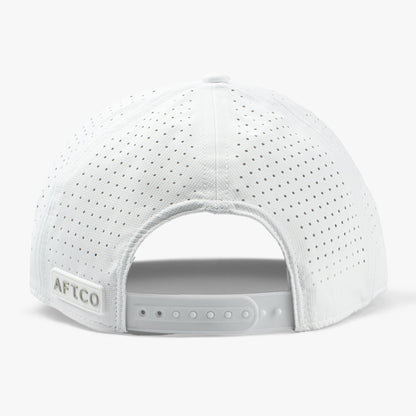 White Fairwaves Marlin Tech Hat / AFTCO Classic