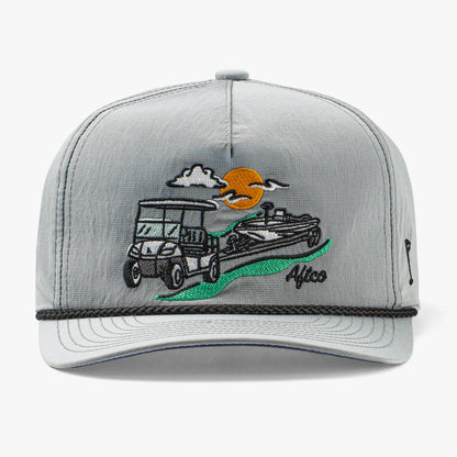 Captains Blue Fairwaves Trucker Hat / AFTCO Best Seller