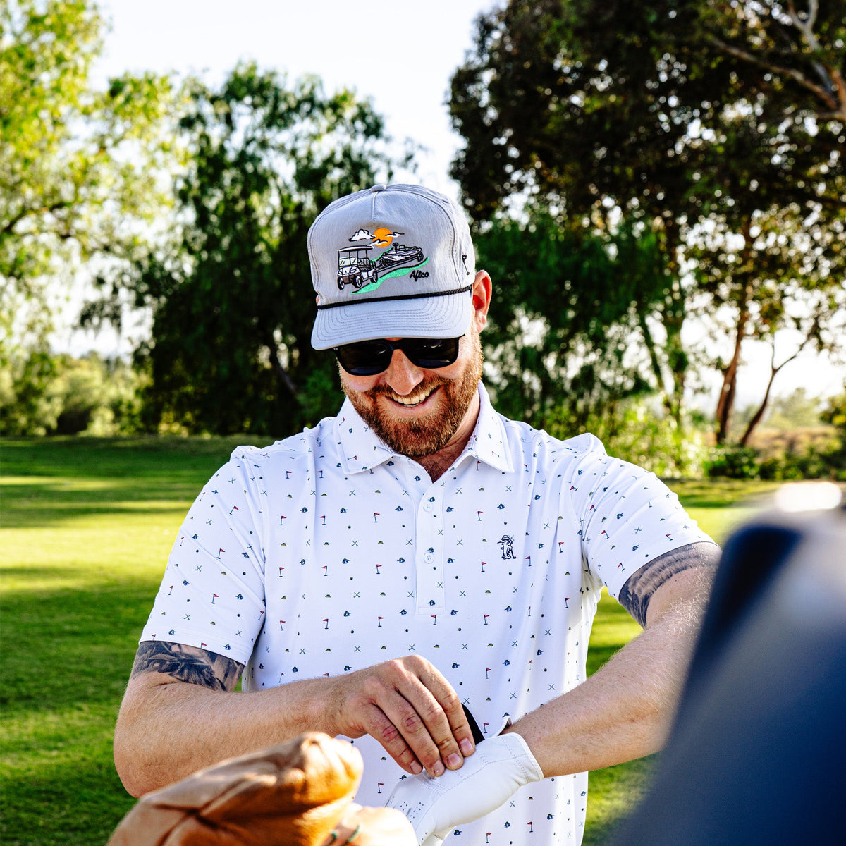 Captains Blue Fairwaves Trucker Hat / AFTCO Best Seller