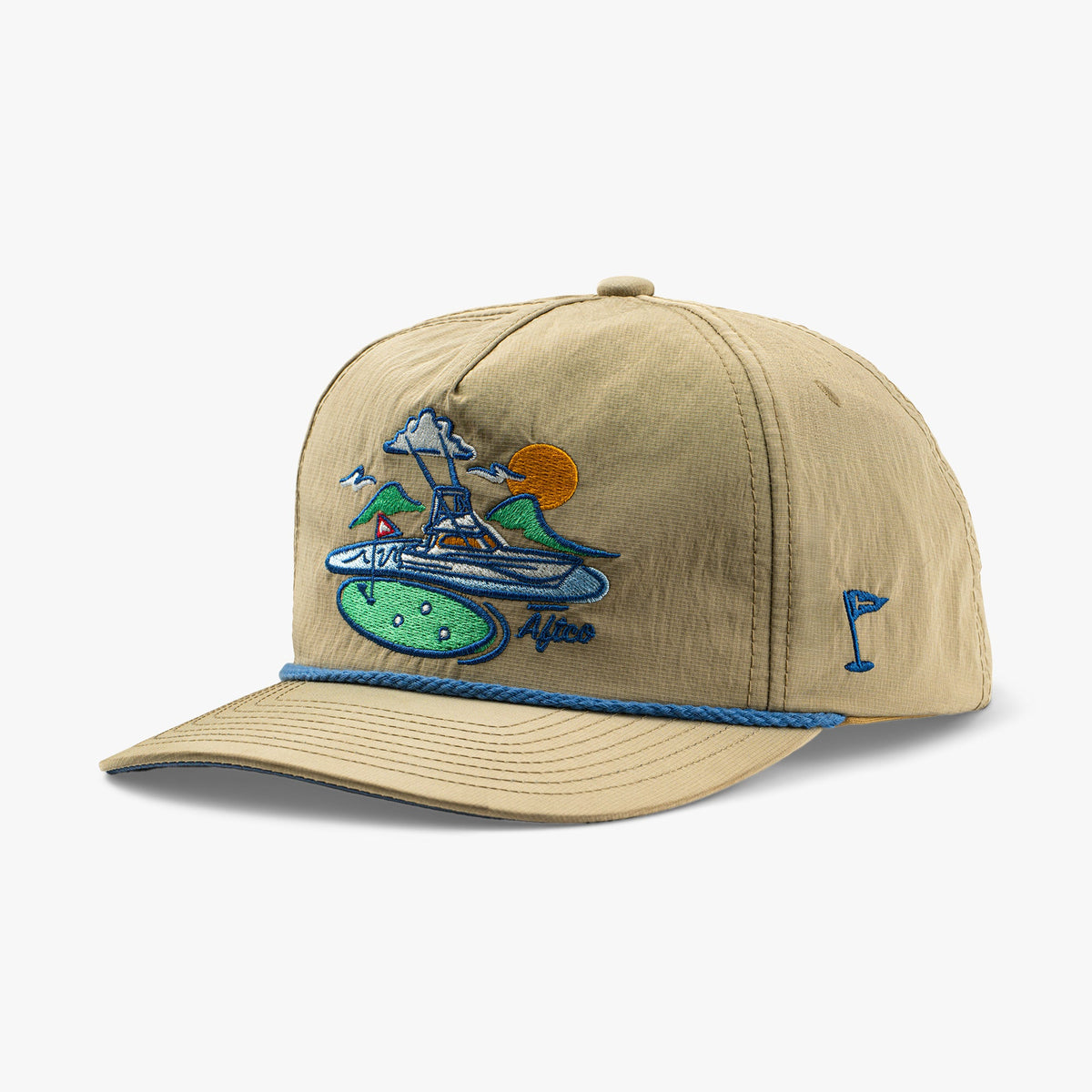 Captains Blue Fairwaves Trucker Hat / AFTCO Best Seller