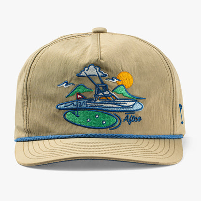 Captains Blue Fairwaves Trucker Hat / AFTCO Best Seller