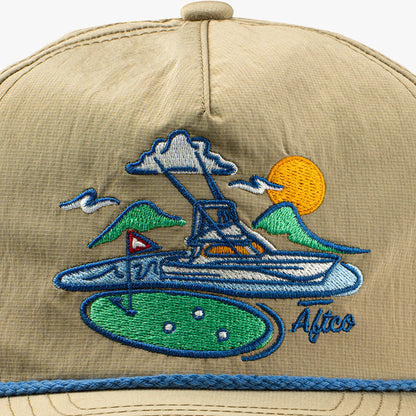 Captains Blue Fairwaves Trucker Hat / AFTCO Best Seller