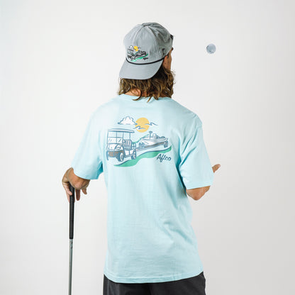 Clearwater Fairwaves Trailer SS T-Shirt / AFTCO Latest