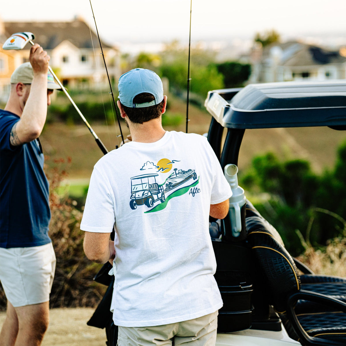 Clearwater Fairwaves Trailer SS T-Shirt / AFTCO Latest
