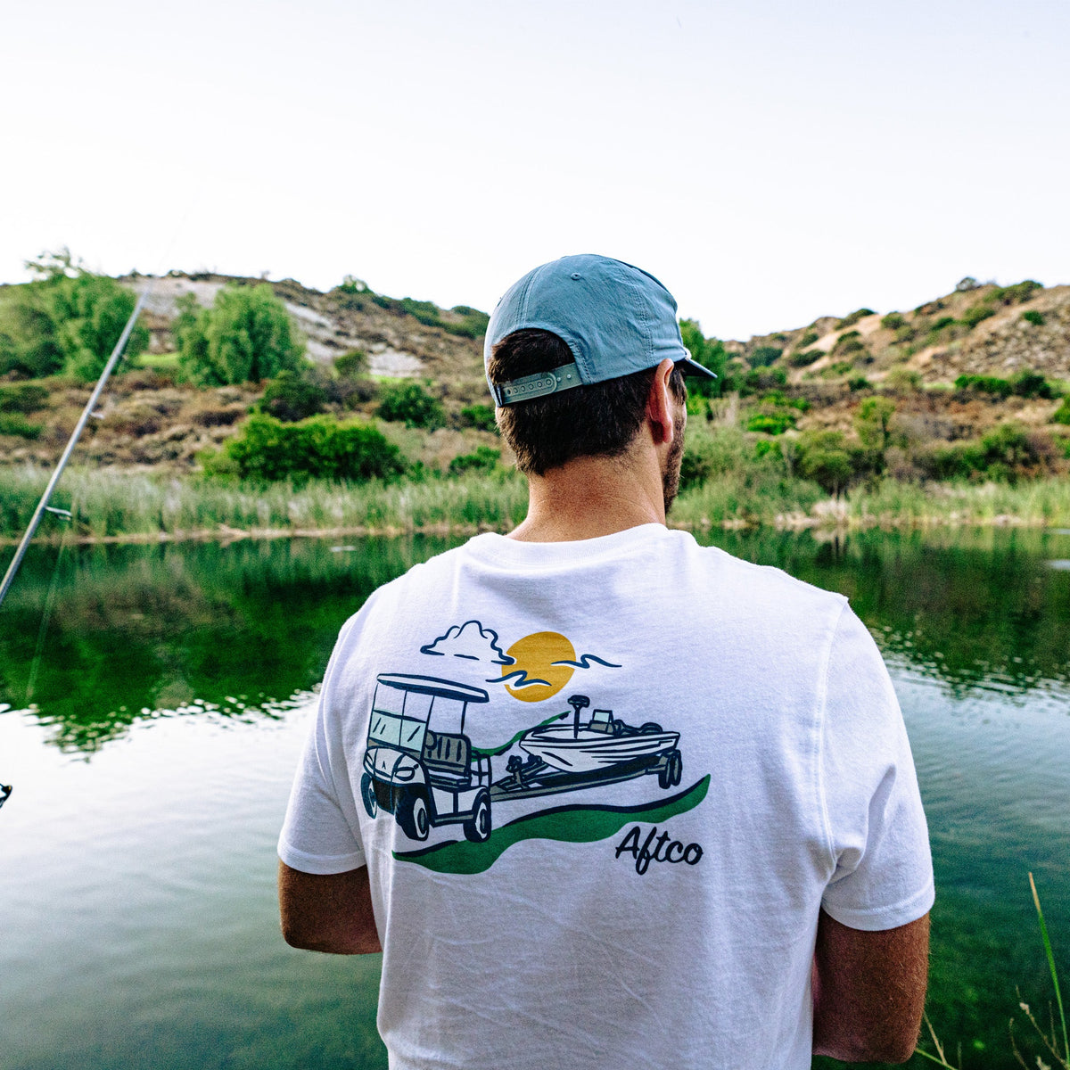 Clearwater Fairwaves Trailer SS T-Shirt / AFTCO Latest