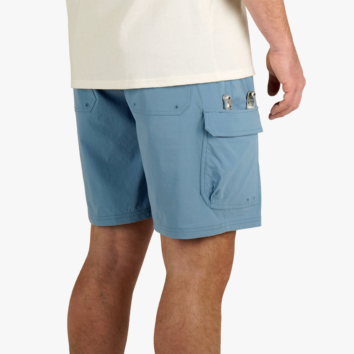 Blue Shadow Deckhand Fishing Shorts / AFTCO Trending