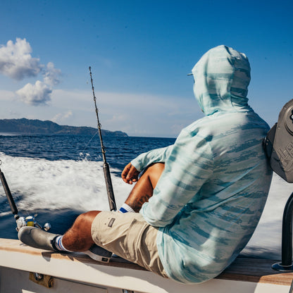 Blue Shadow Deckhand Fishing Shorts / AFTCO Trending