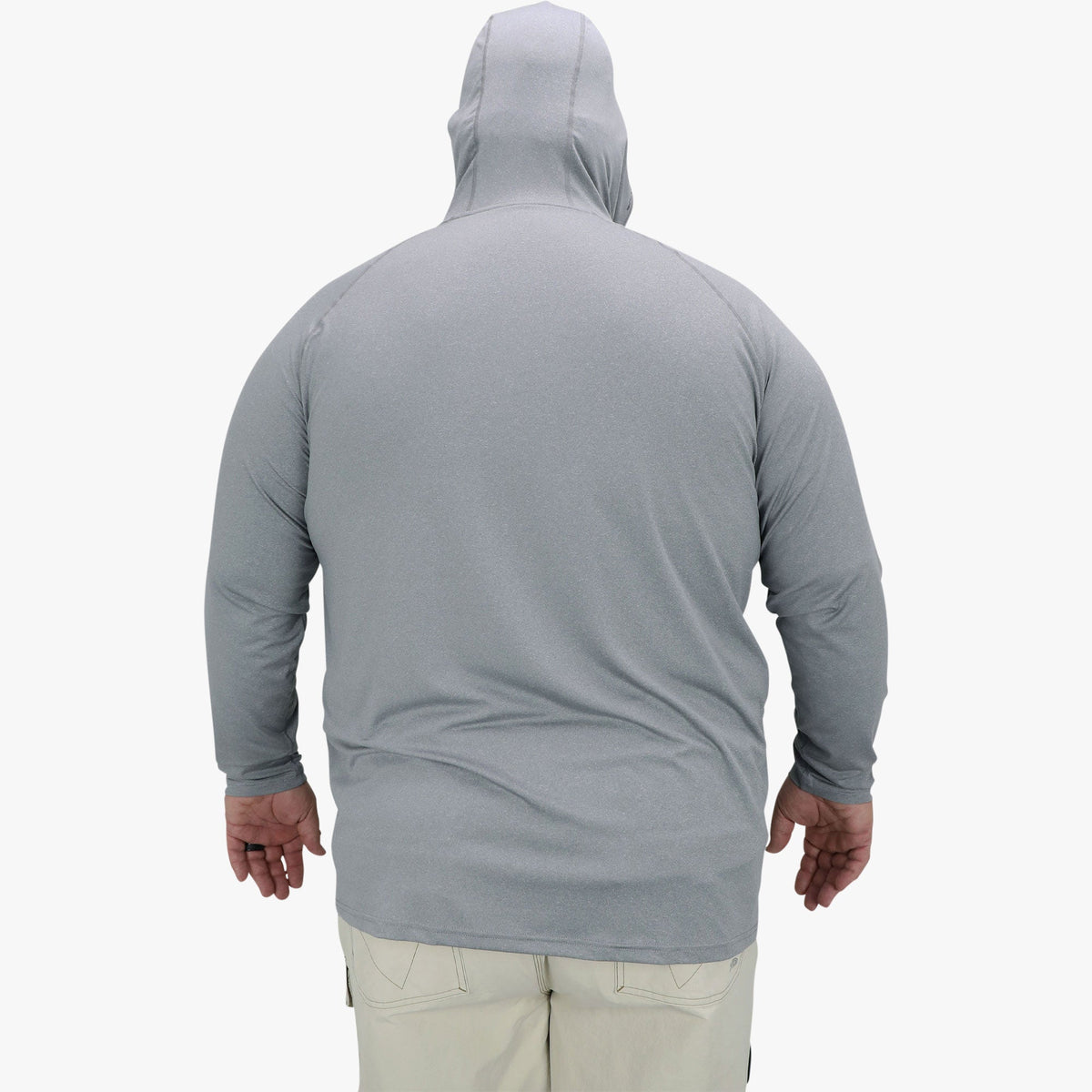Splish Splash Heather Big Guy Samurai Hooded Performance Shirt / AFTCO Hot Sale