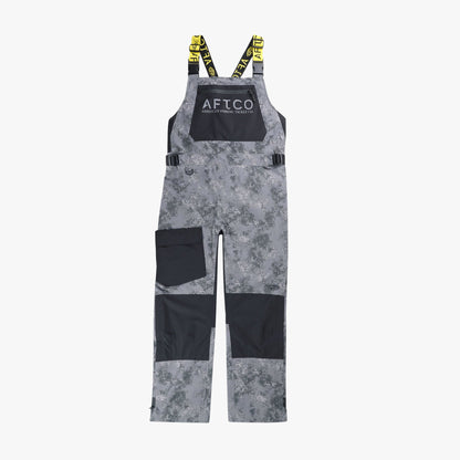 Charcoal Acid Camo Barricade Bibs For Rain / AFTCO Trusted