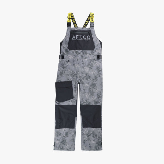 Charcoal Acid Camo Barricade Bibs For Rain / AFTCO Trusted