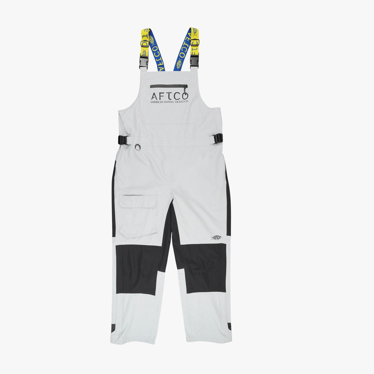 Charcoal Acid Camo Barricade Bibs For Rain / AFTCO Trusted