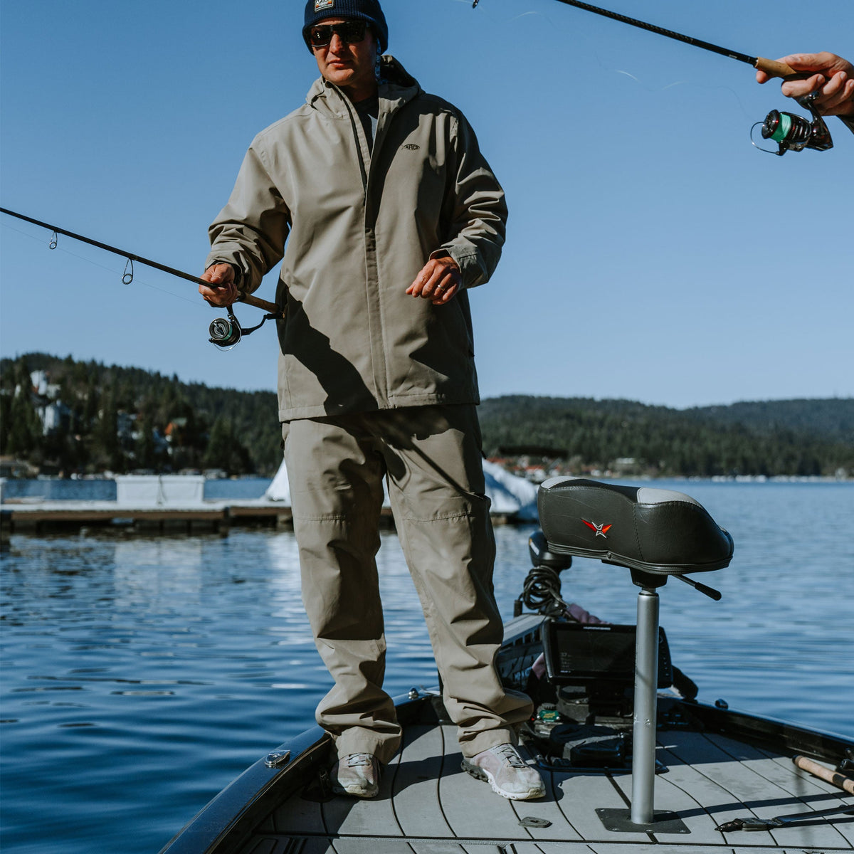 Black Crossing Fishing Pants / AFTCO Best Seller
