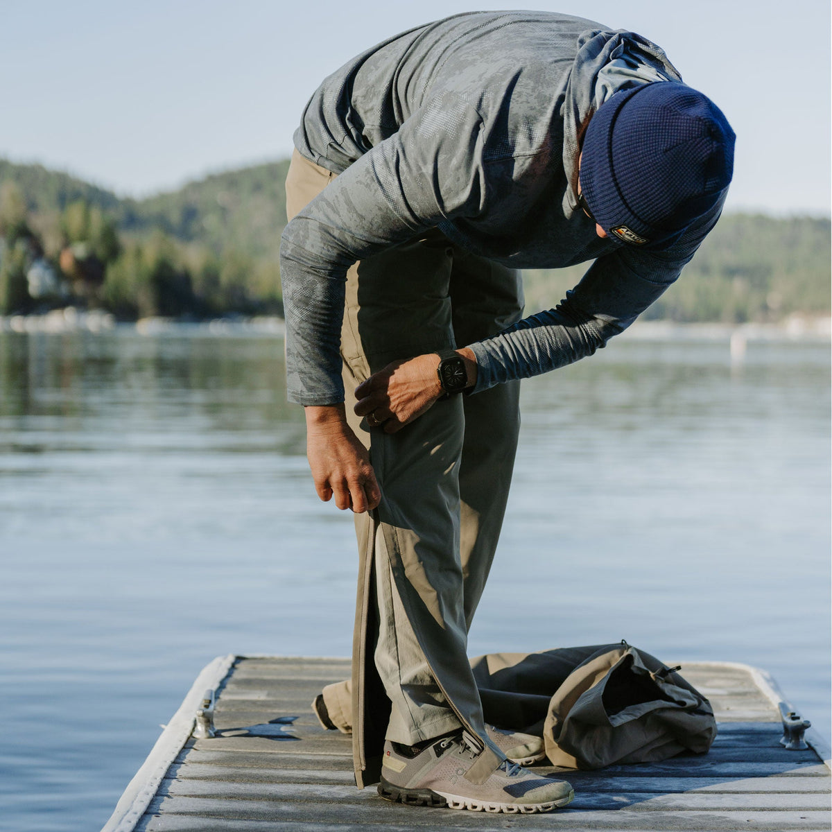 Black Crossing Fishing Pants / AFTCO Best Seller