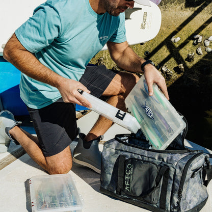 Forest Grouper Camo 35L Boat Bag / AFTCO Trending