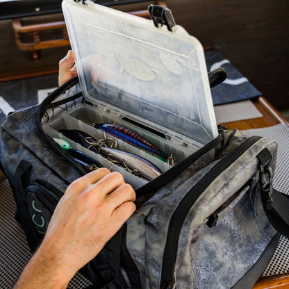 Forest Grouper Camo 35L Boat Bag / AFTCO Trending