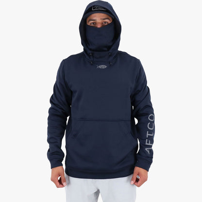 Black Reaper Hoodie: technical fishing sweatshirt by AFTCO / AFTCO Value