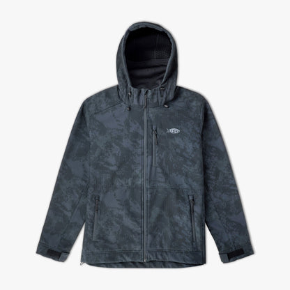 Storm Camo Reaper Tactical Zip Up Camo Softshell Jacket / AFTCO Discount