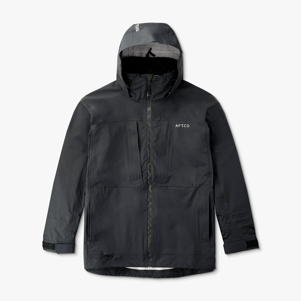 Black Fortress Fishing Rain Jacket / AFTCO Classic