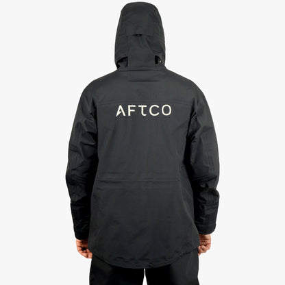 Black Fortress Fishing Rain Jacket / AFTCO Classic