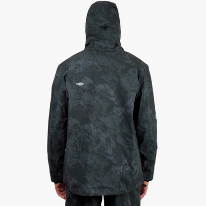 Olive Current Camo Stormbreaker Fishing Jacket / AFTCO Trusted