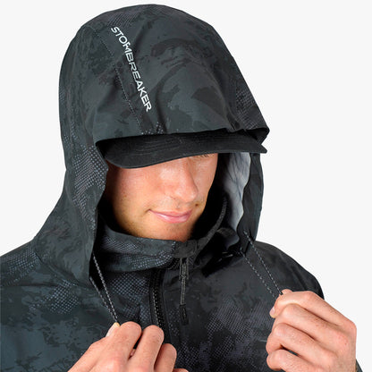 Olive Current Camo Stormbreaker Fishing Jacket / AFTCO Trusted