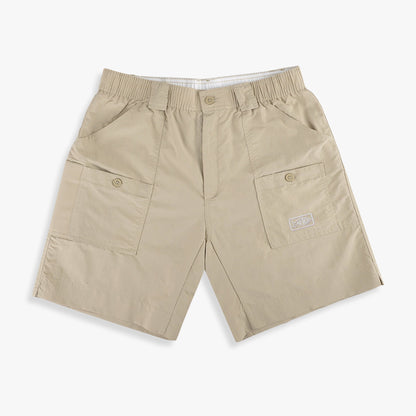 Khaki Original Mens Fishing Shorts Long - Classic Colors - AFTCO / AFTCO Special Offer
